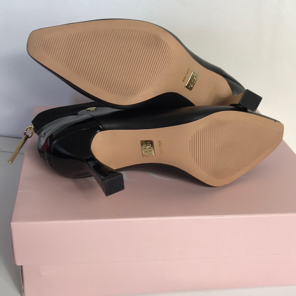Louise et Cie Lydie Leather Heeled Booties - Picture 9 of 9